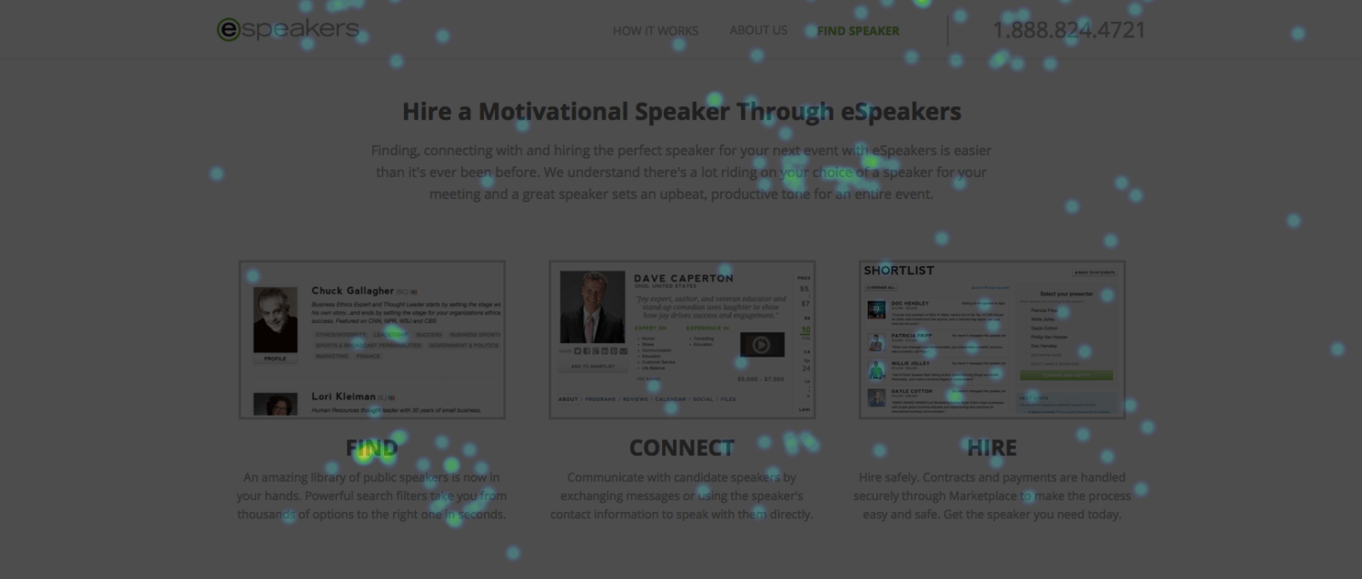 Testing a Low Traffic Landing Page with Heat Maps | Keizer Karel Online